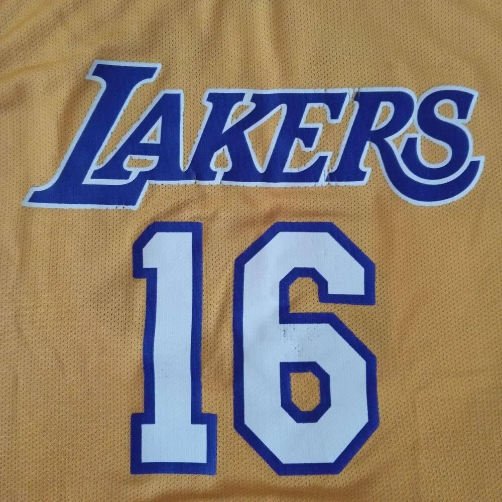 Los Angeles Lakers Pau Gasol 16 Adidas Jersey Men's Size Large